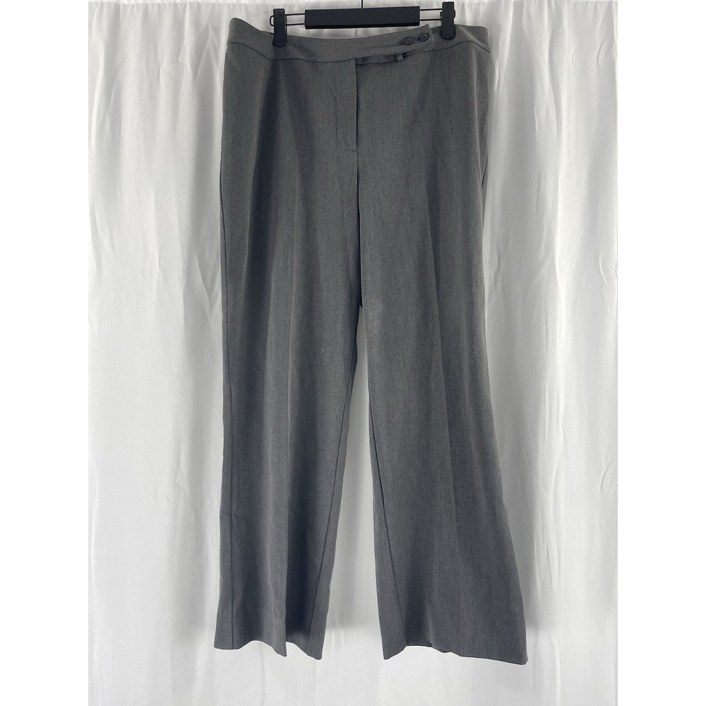 Sigrid Olsen Women's Pant Trousers Modernist 00 Gray Business Career Size 14